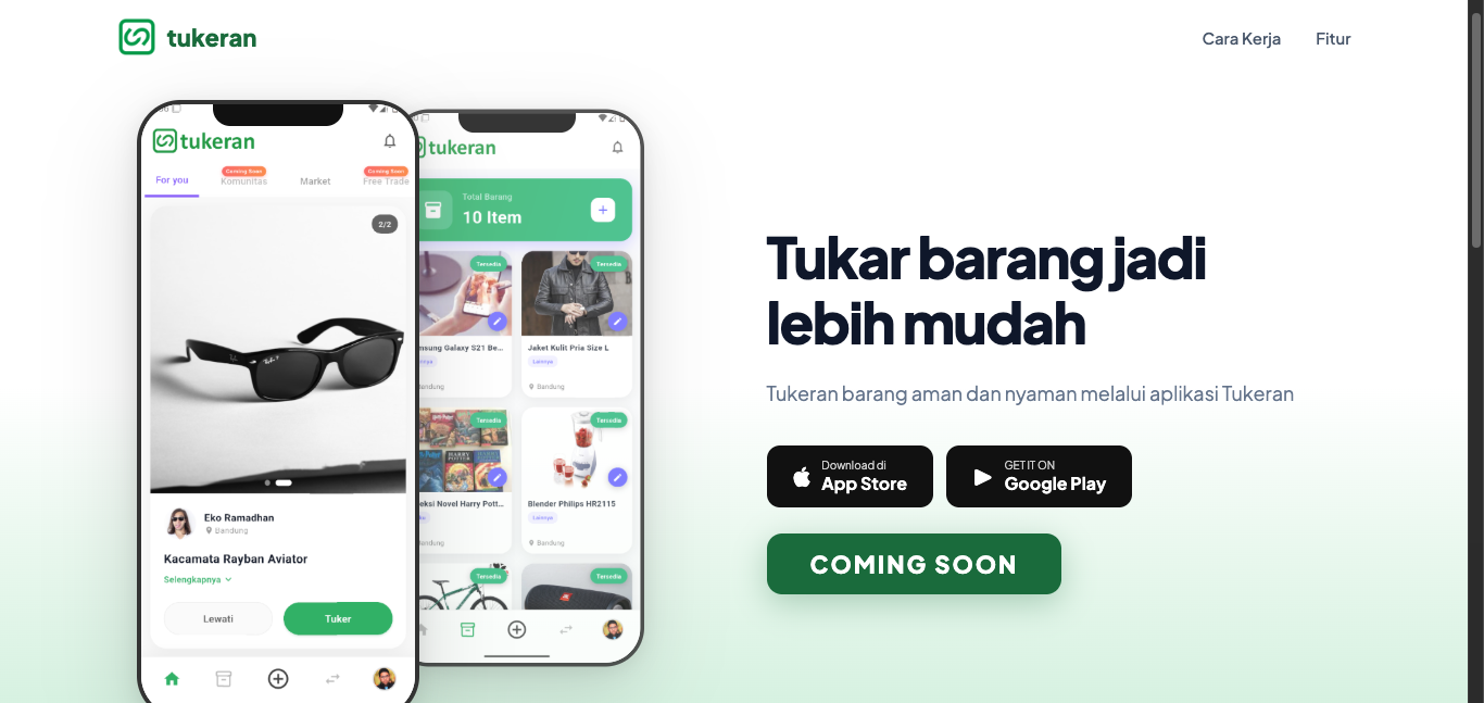 Inovasi tukeran.id: Mendukung Ekonomi Hijau dan Sirkular Indonesia